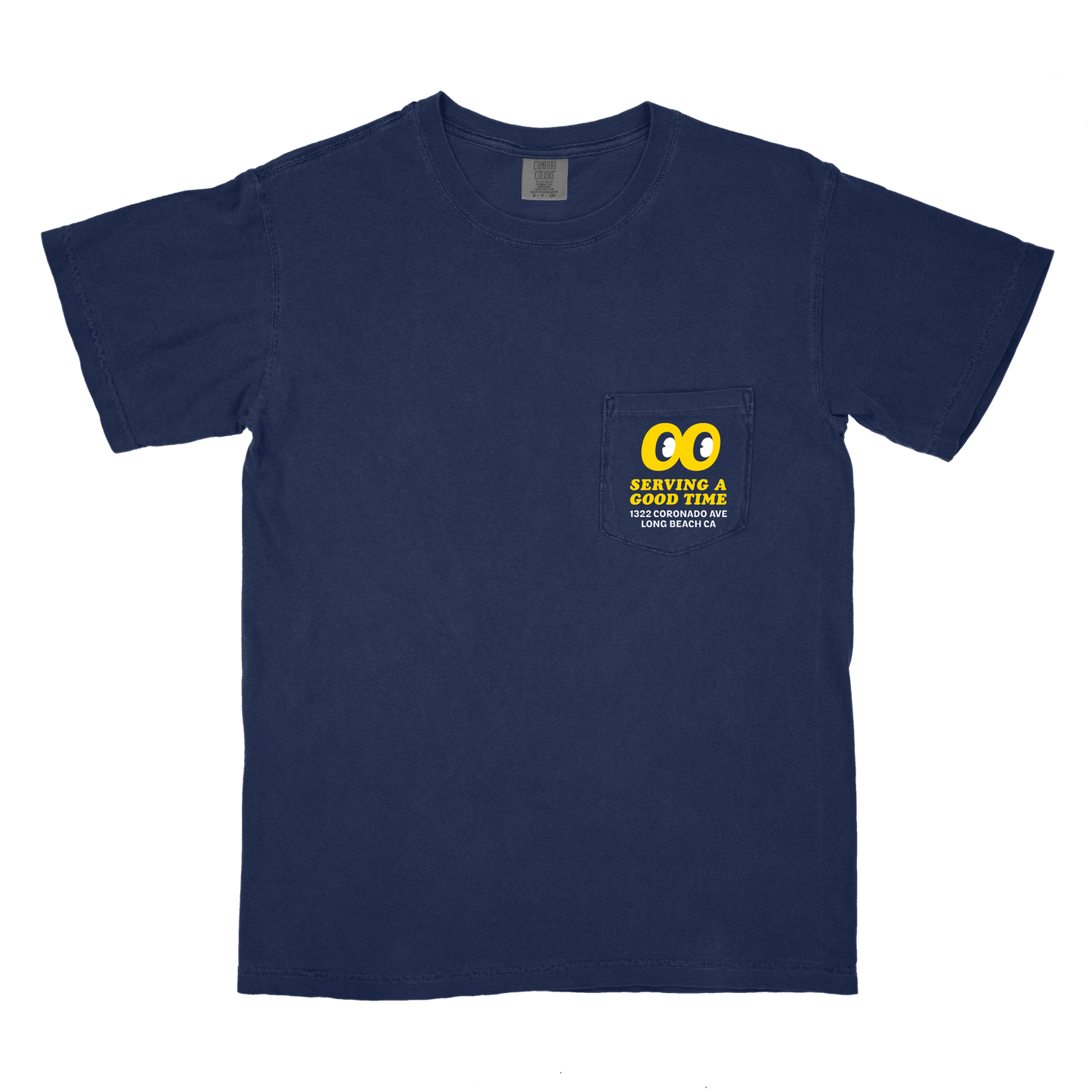Saloon Pocket T-Shirt - Navy