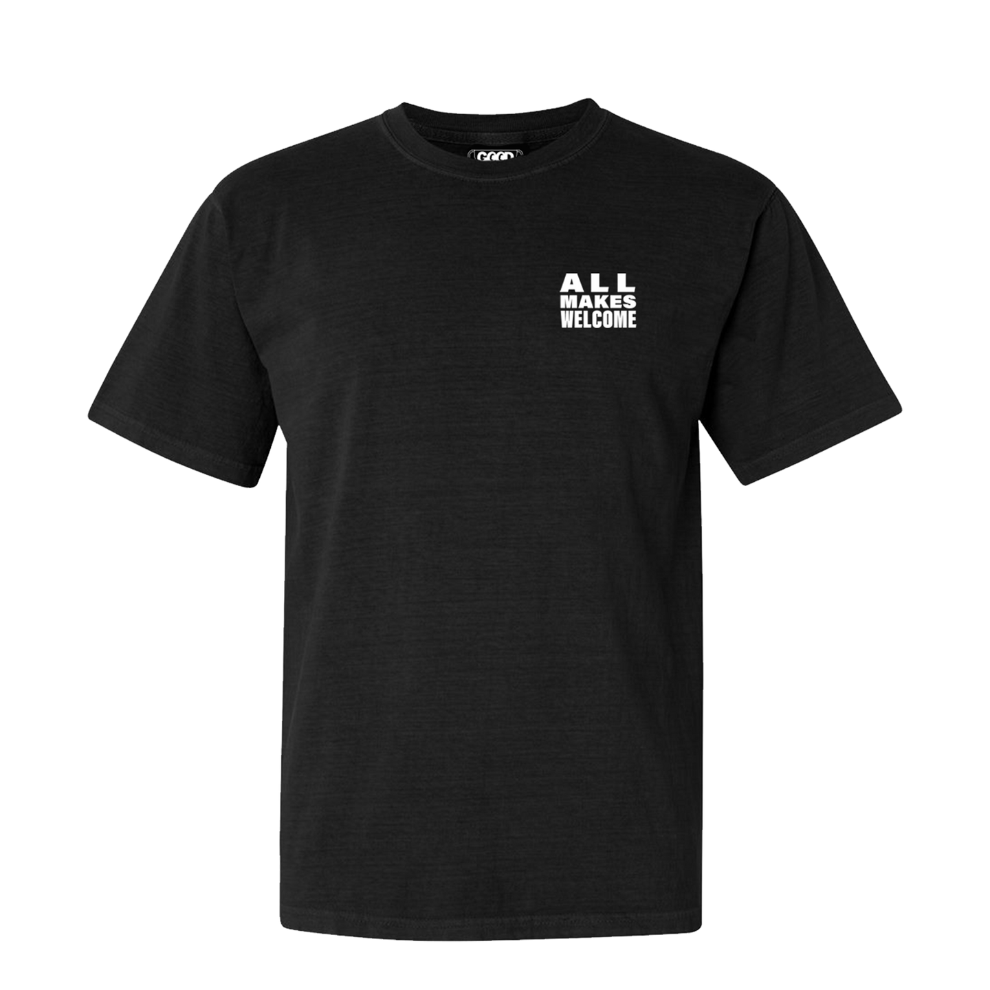 ALL MAKES WELCOME Logo Tee - Black