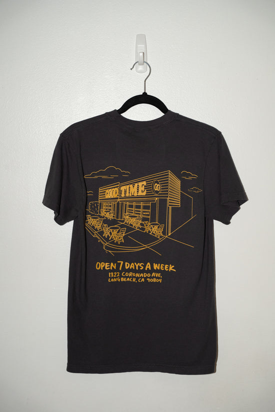 Good Time Shop Tee - Yellow Print