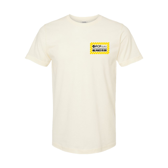 ALL MAKES WELCOME X FCP EURO Logo Tee - Ivory